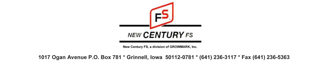 New Century Logo and Address Pic